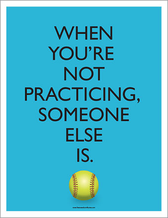 Gym Baseball Poster - editable.