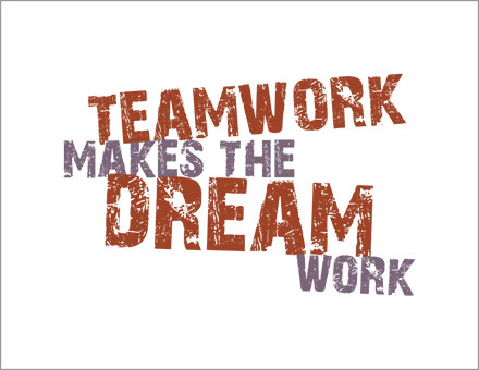 Teamwork makes the Dream Work poster image