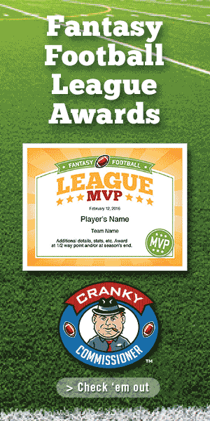 Trash Talker Award - Editable Fantasy Football Certificate