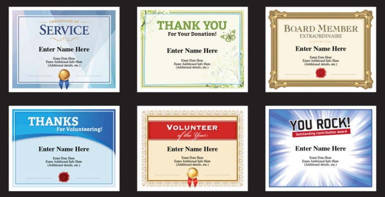 non-profit-certificates-templates-organization-awards