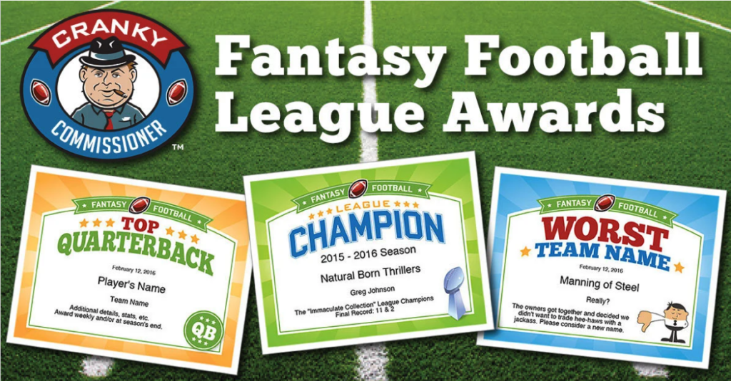 fantasy league awards editable.